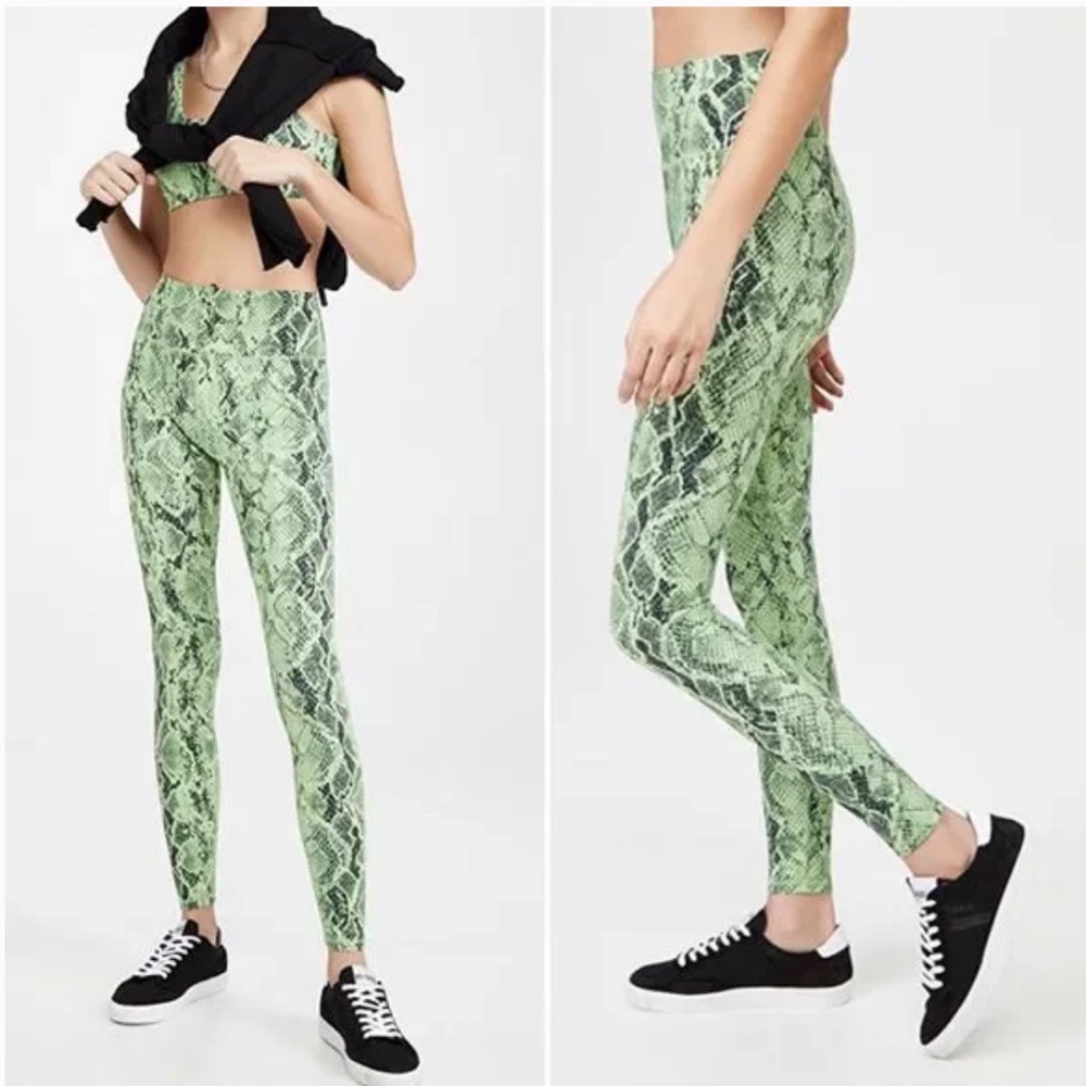 Alo Yoga High Waist Vapor Snake Print Leggings - Medium - Picture 4 of 6